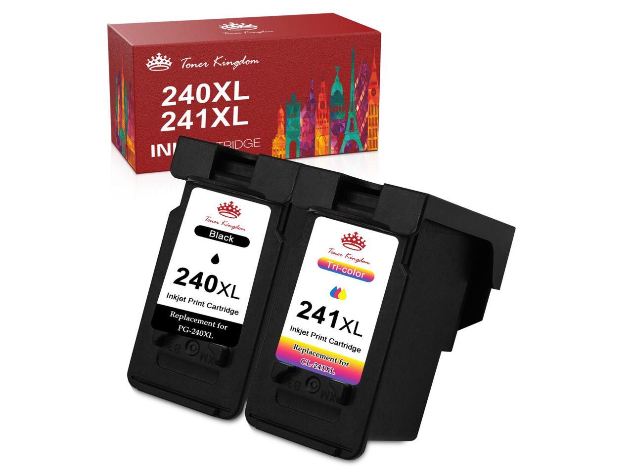 Refurbished 1 X Black 1 X Color Pg 240 Xl Cl 241 Xl Ink Cartridge For Canon Pixma Mg3620 