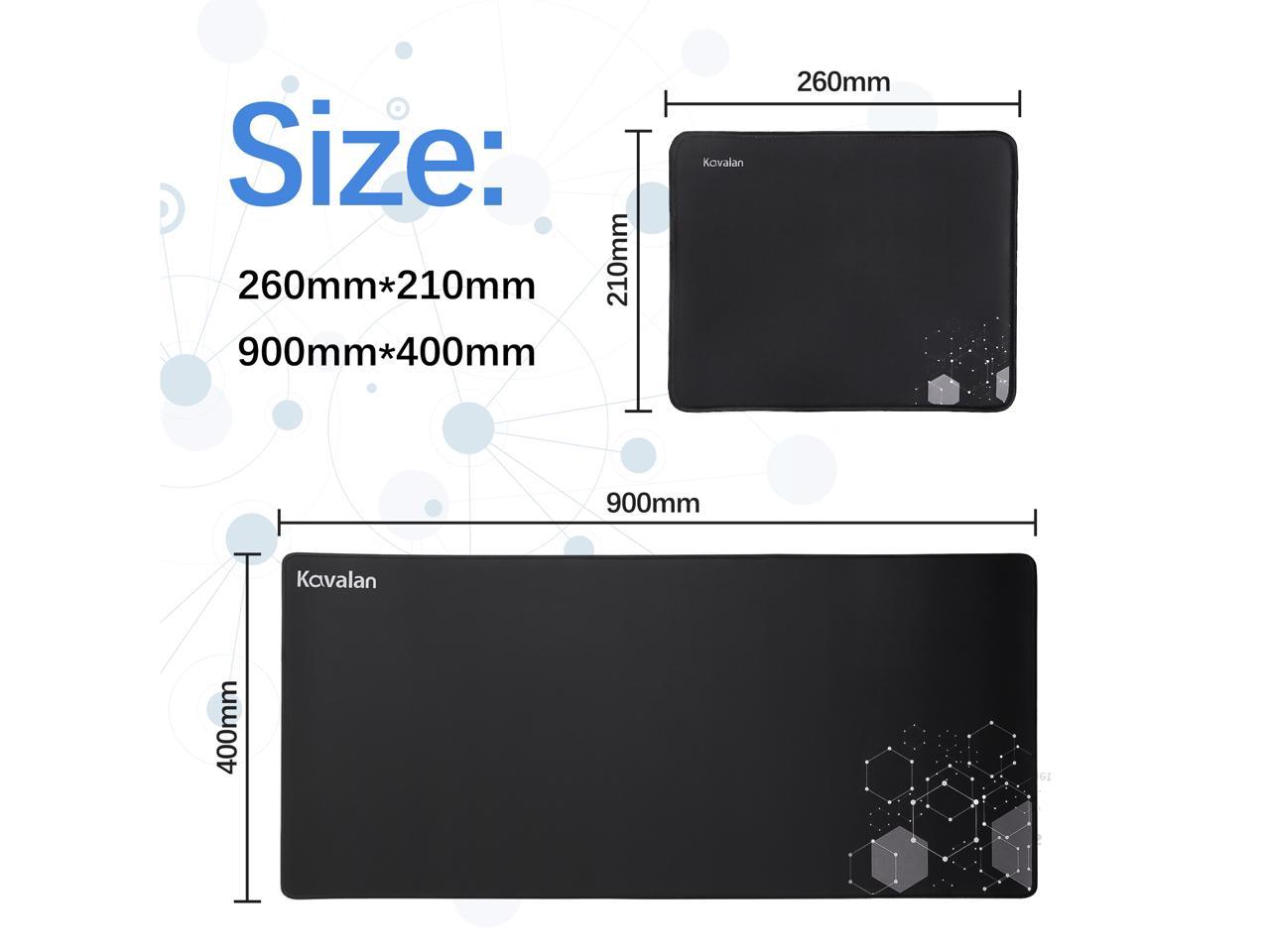 2 Pack Gaming Mouse Pad, XXL Giant Mouse Pad Large, 35% Extra Large ...