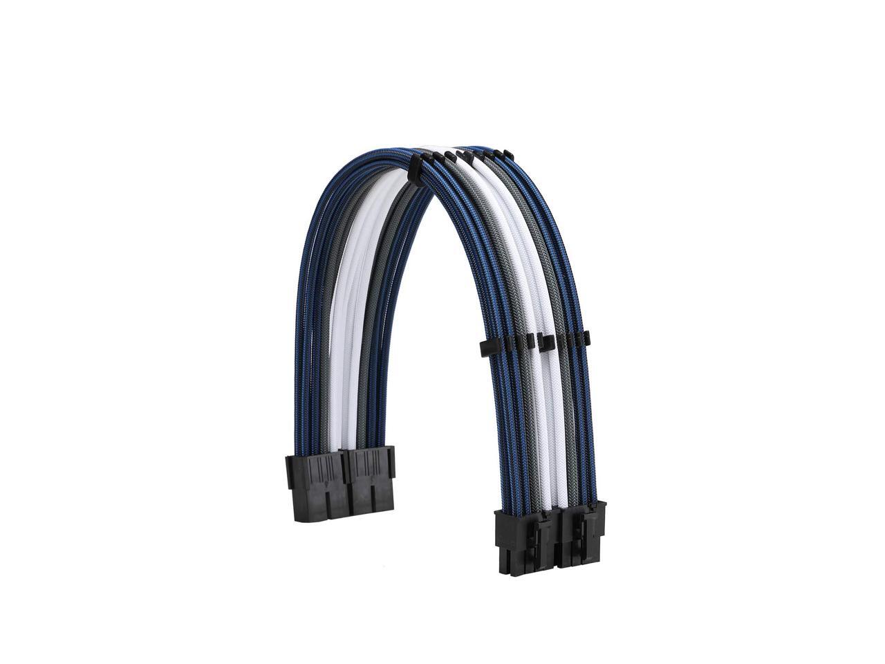 FormulaMod Sleeve Extension Power Supply Cable Kit 18AWG ATX 24P+ EPS 8