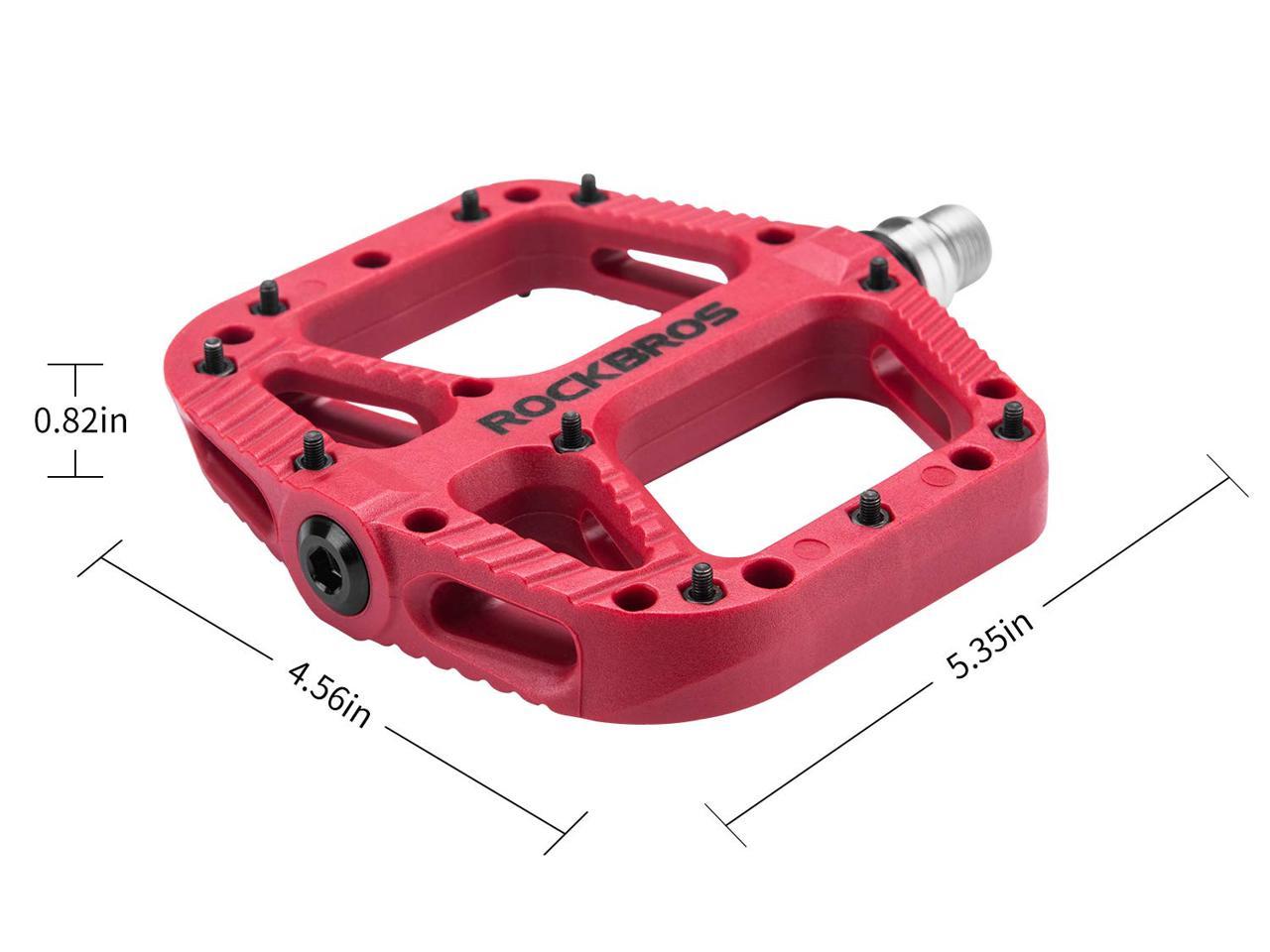  ROCKBROS  MTB Pedals Mountain Bike Pedals Lightweight Nylon 