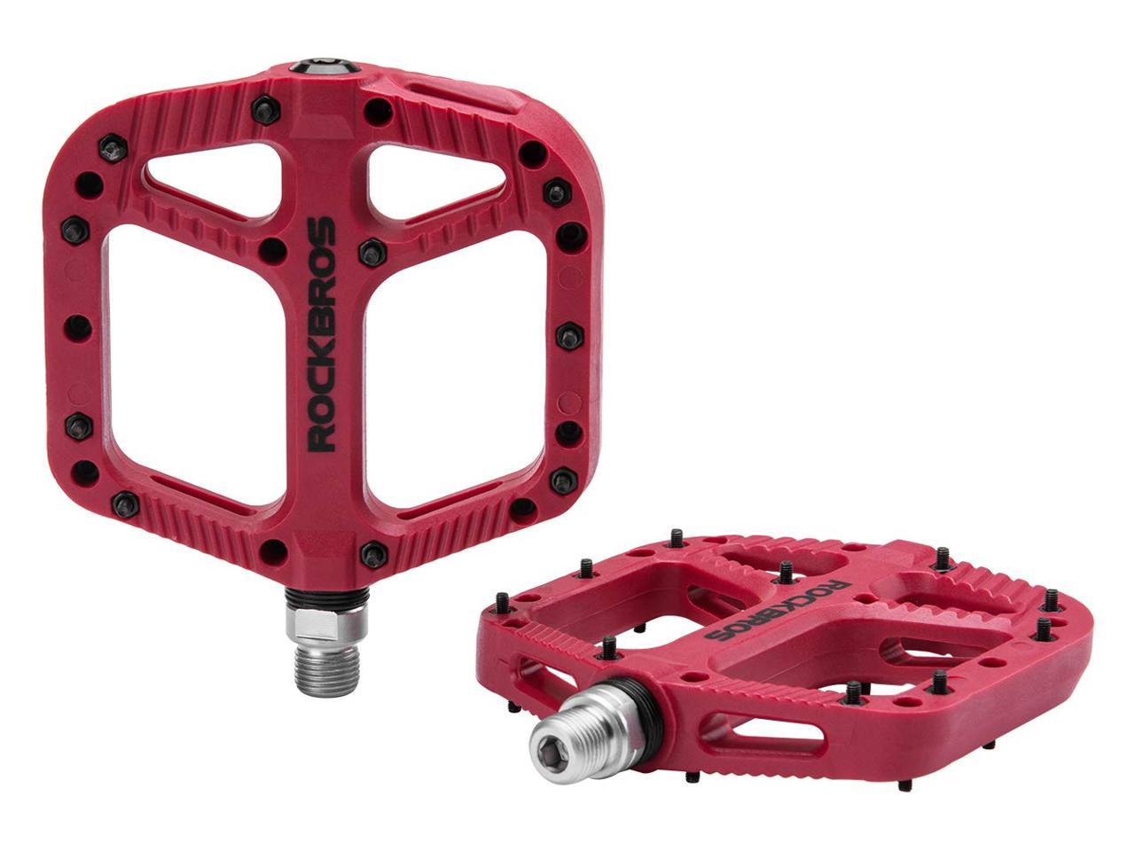  ROCKBROS  MTB Pedals Mountain Bike Pedals Lightweight Nylon 