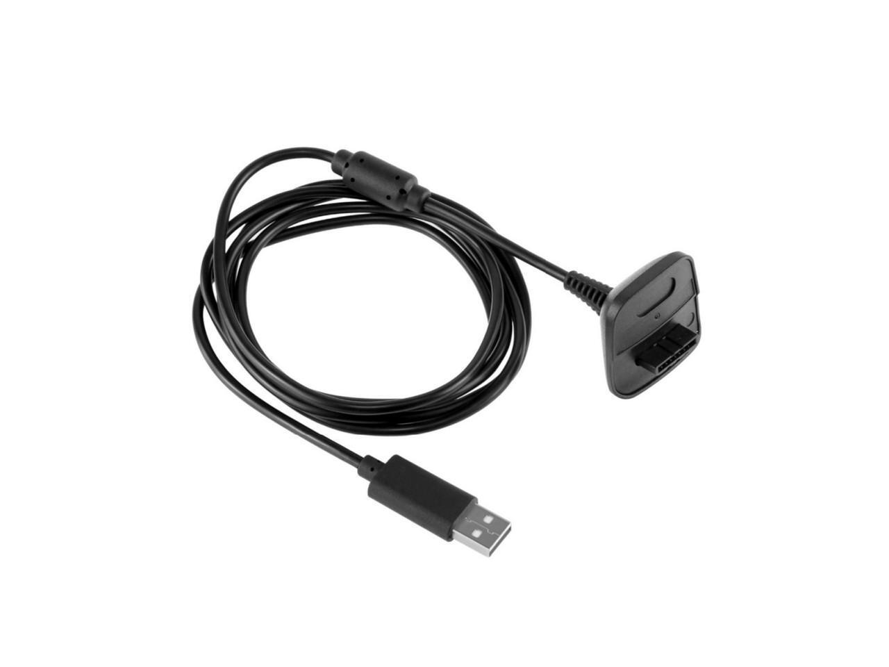 USB Gamepad Charger Cable Cord For Microsoft Xbox 360 Charging USB