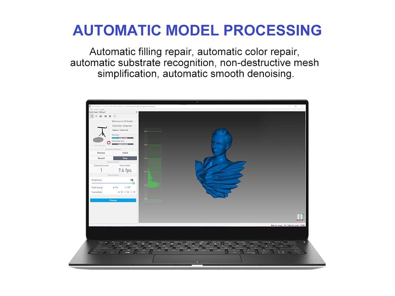 Official Creality CR-Scan 01 3D Scanner Upgraded Combo, 0.1mm Accuracy ...