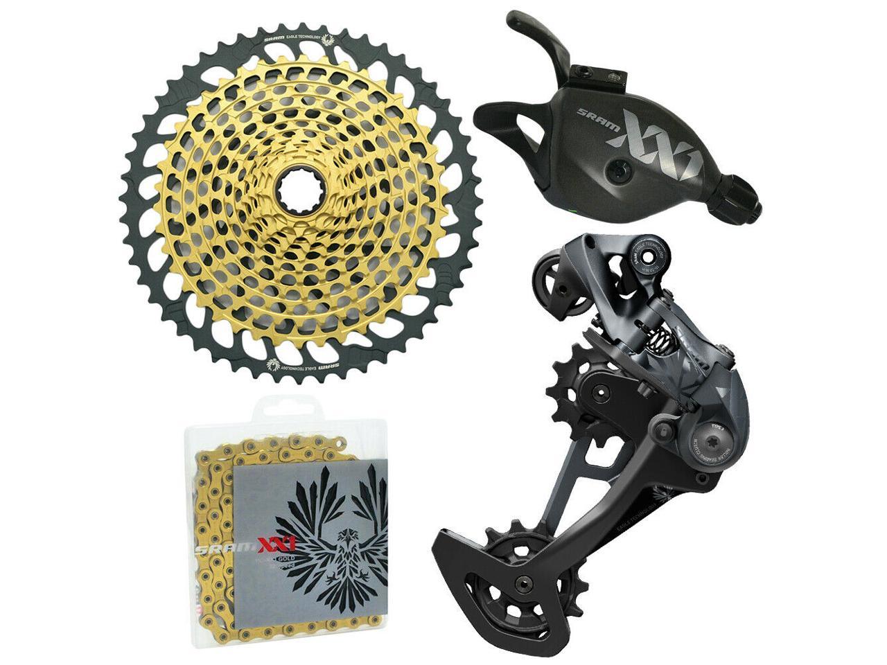 With Discrete Clamp Gold Sram XX1 Eagle Trigger 12 Speed Rear Shifter
