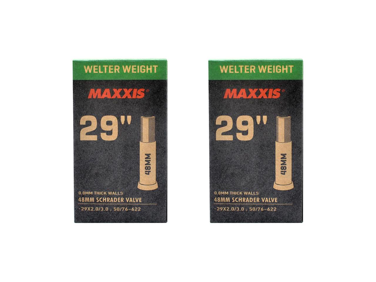 Maxxis Welter Weight 700x23-32C 60mm Presta FV Bike Inner Tube 1Pack - 6 Pack 