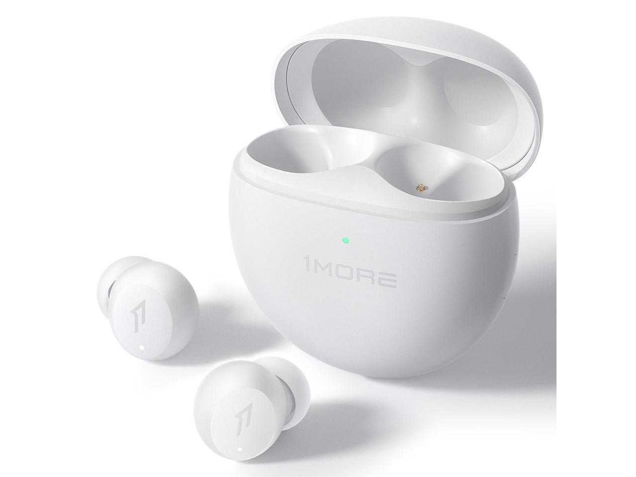 1MORE ComfoBuds Mini Hybrid Active Noise Cancelling Earbuds, in-Ear  Headphones with Stereo Sound, Bluetooth 5.2 Headset with 4 Mics, Clear  Calls, Wireless Charging, Soothing Sound, Waterproof, White - Newegg.com