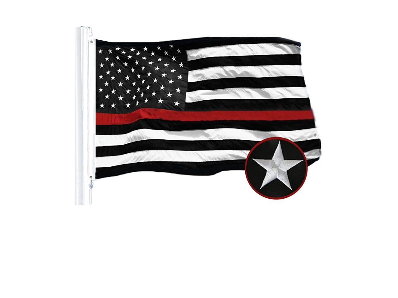 Thin RED & BLUE Line Flag 3x5 Ft Fire Fighter Firefighter Police American Law 