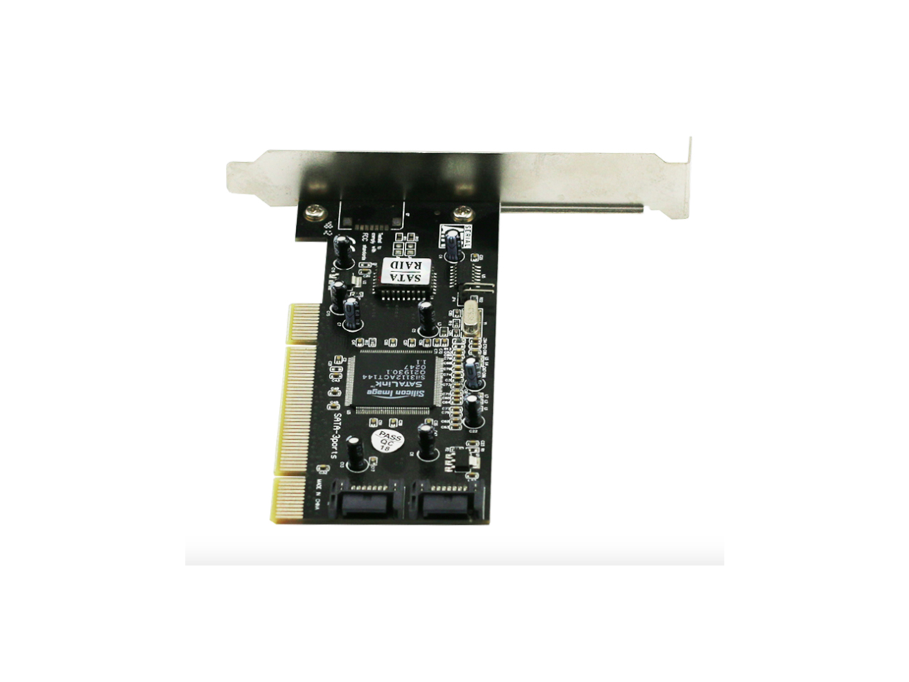 Weastlinks PCI To 2 Port SATA RAID Controller Card Sil3112 chipset SATA