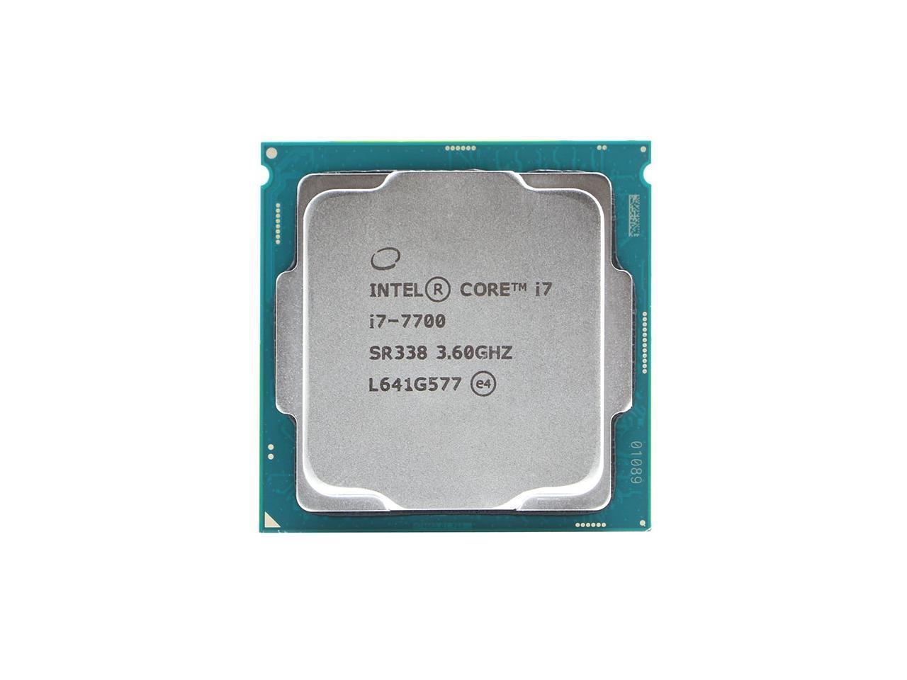 Tolk uitdrukken Thespian Intel Core i7-7700 Kaby Lake Desktop Processor i7 7th Gen, 4 Cores up to  4.2 GHz LGA 1151 65W CM8067702868314 OEM - Newegg.com
