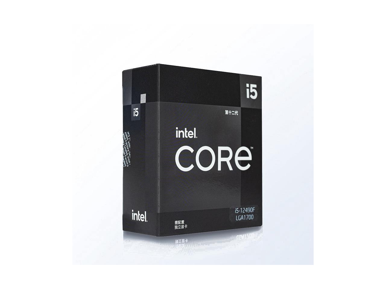 Intel Core i5-12490F Alder Lake Desktop Processor Game Special Edition ...