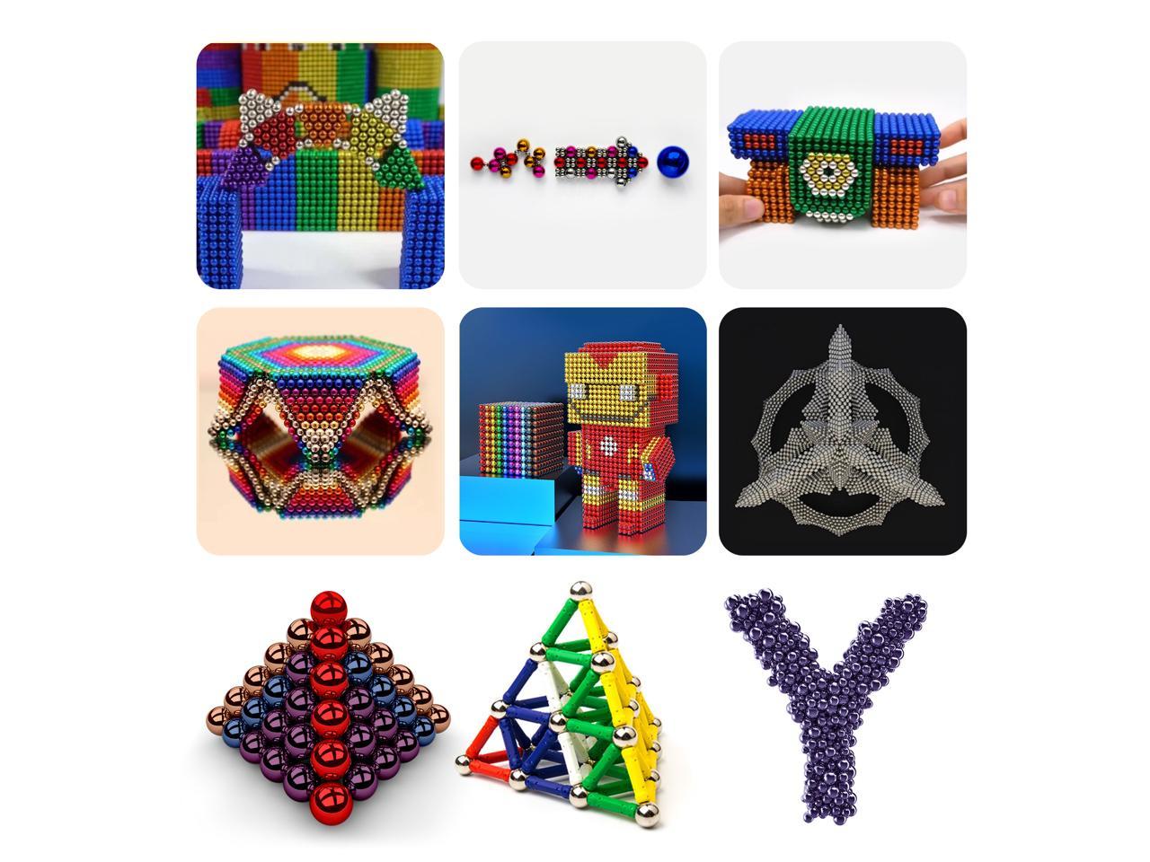 1000 DOTSOG 2019 Upgraded Ball 5MM 1000 Pieces Sculpture Building Blocks Toys for Intelligence DIY Educational Toys& Stress Relief for Adults 