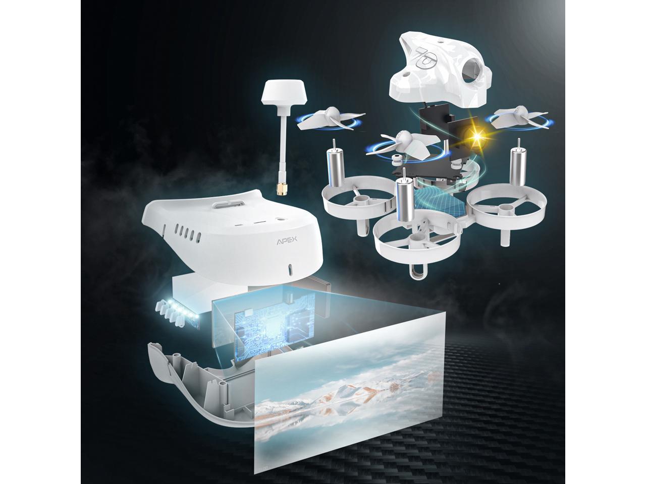 APEX FPV Drone,FPV Drone Kit,Racing Drone,Drone with Camera,FPV Goggles