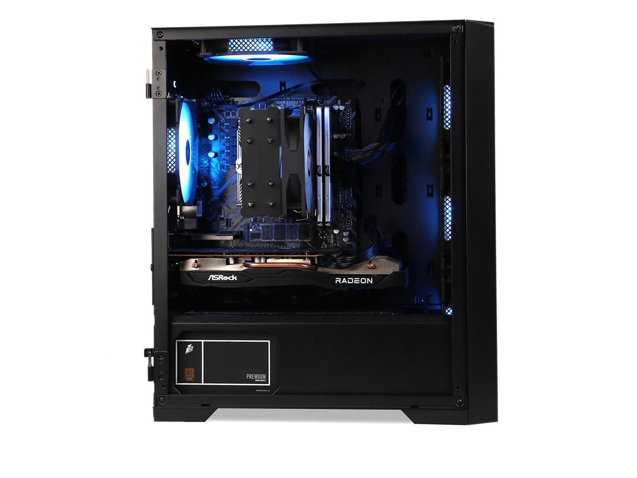 MXZ Gaming PC Desktop Computer, AMD Ryzen 7 5700X 3.6GHz, RTX 3060 Ti
