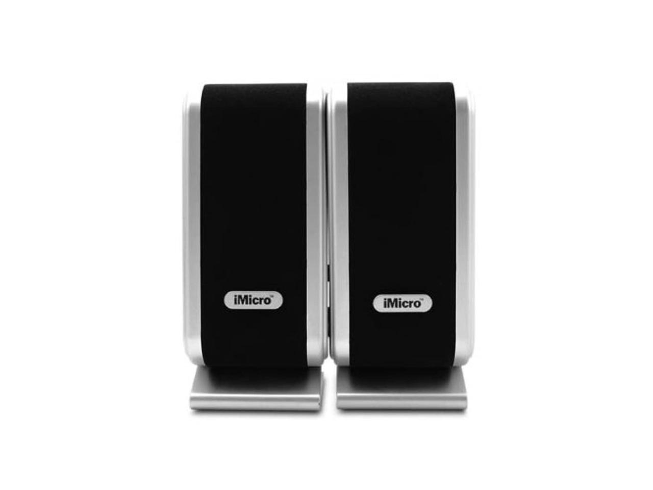 iMicro SPIMD168B 2 Channel USB Powered PC Desktop Computer Speakers