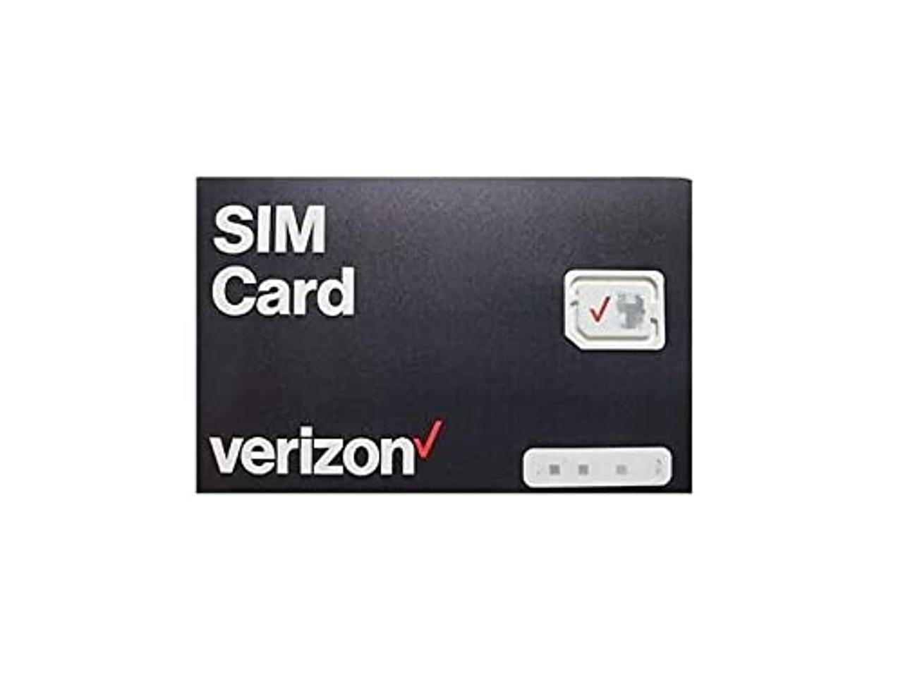 Verizon 5G Sim Card, All 3 Sizes (3-in-1) Nano/Micro/Standard Sizes