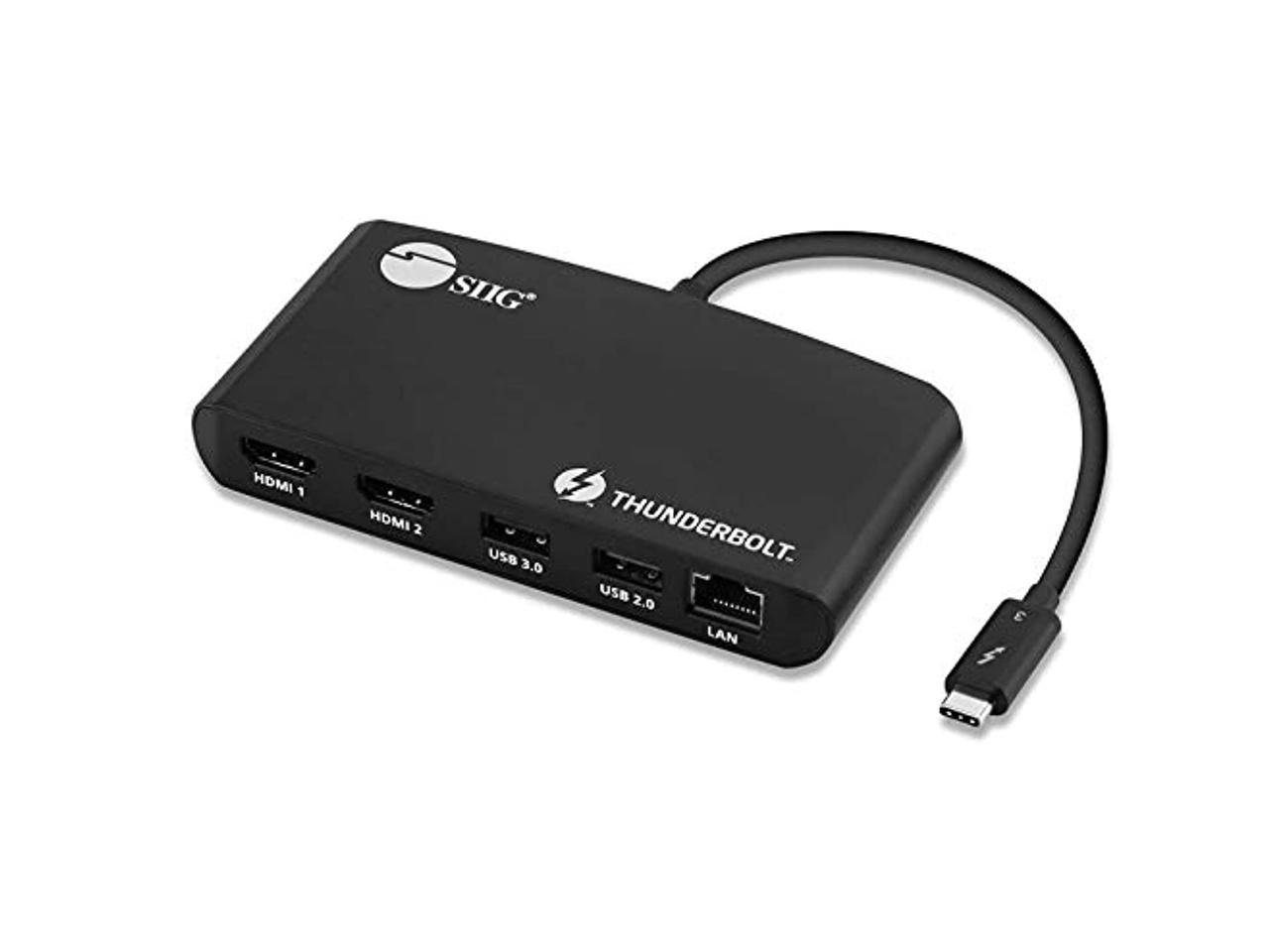 thunderbolt to two hdmi