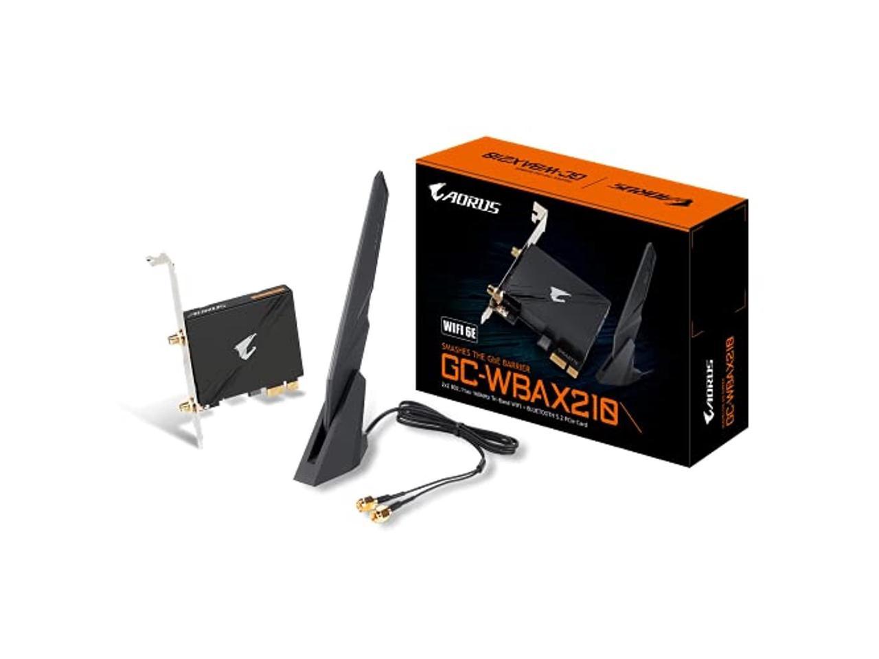 Gigabyte Gc-wbax210 (2x2 802.11ax Tri-band Wifi + Bluetooth 5.2 Pcie ...