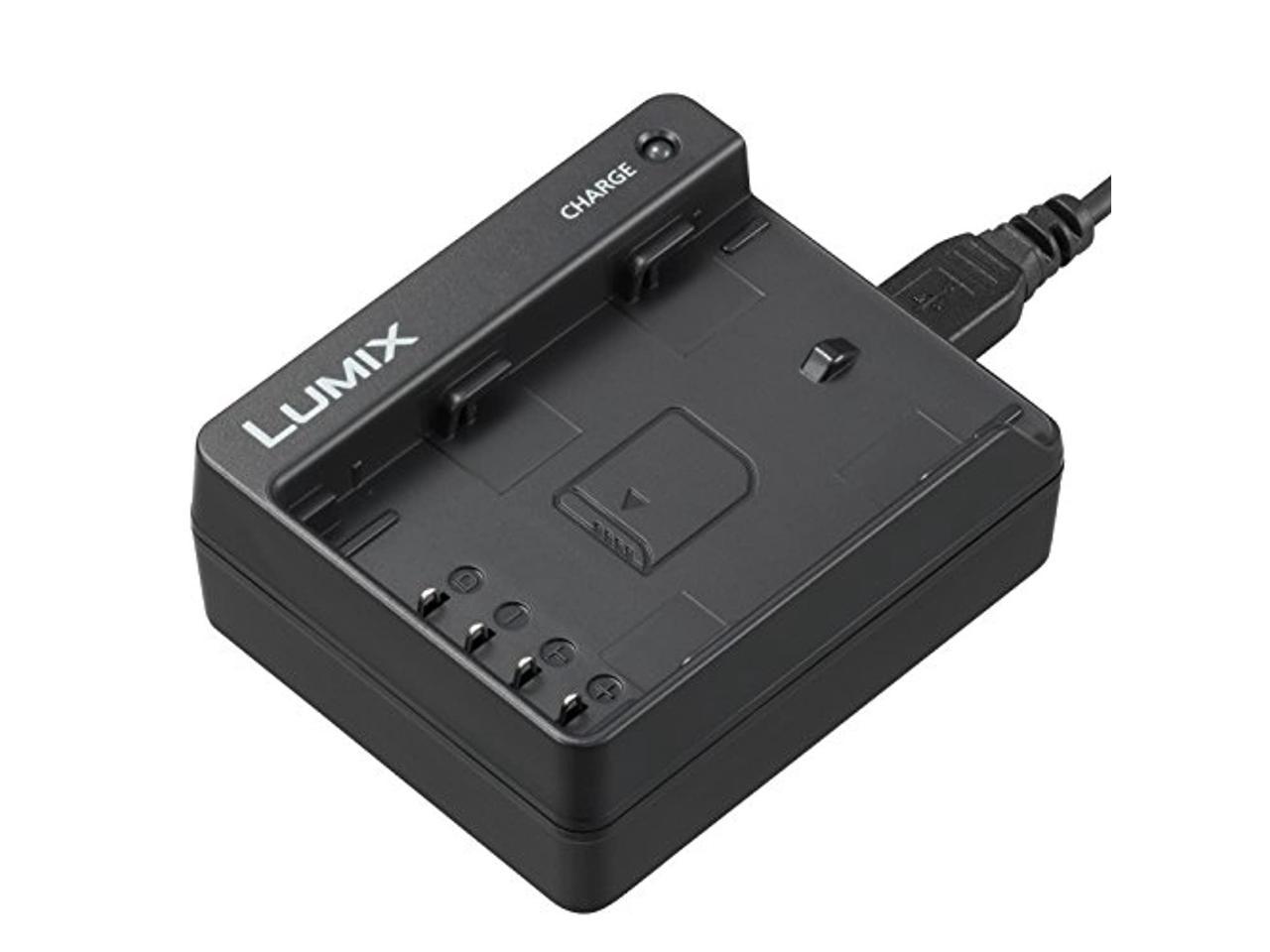 DMW BCG10E Dual LCD Battery Charger High Low Modes for Panasonic Lumix Cameras 