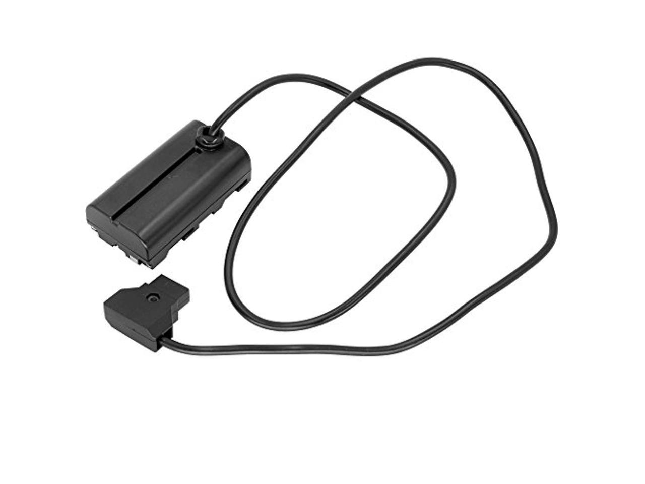 abort ensom vold gyrovu high power (4.5a) d-tap to dummy battery 30? straight adapter cable  to replace np-f550, np-f570, np-f970 sony-l batteries to power dcrvx2100,  hdrfx1, hd1000u & hvrz1u camera - Newegg.com