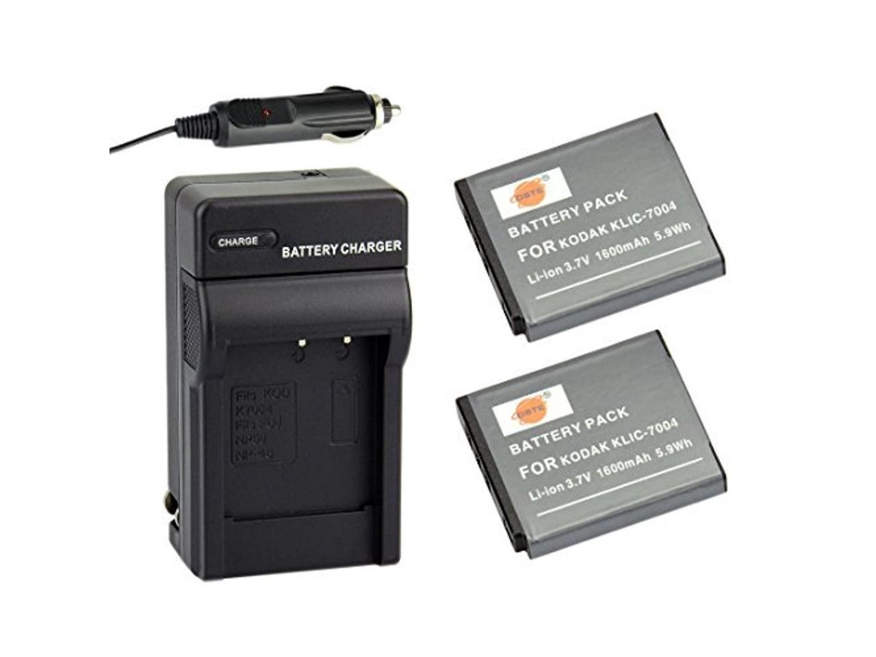 V1273,PLAYFULL Dual Zi12 V1253 PLAYSPORT V1073 M1093 IS PLAYSPORT Zx3 Rechargeable Ultra High Capacity 3.7V 1050 mAh SDKLIC7004 Lithium-Ion Battery Zi8 - Replacement for Kodak KLIC-7004 Battery For Kodak EasyShare M1033 