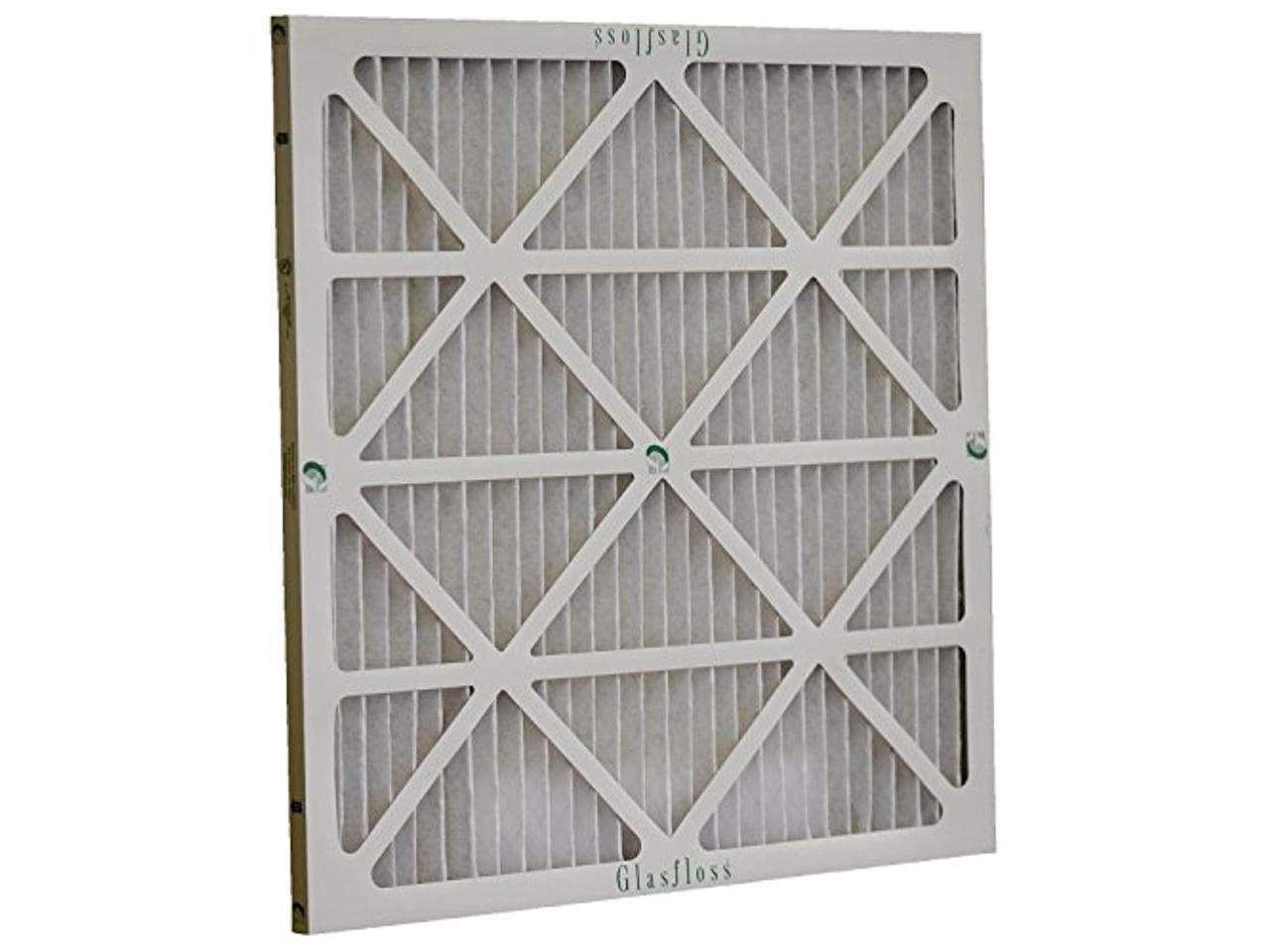 AIR FILTERS 12 PACK GLASFLOSS ZXP MERV 10 HOME FURNACE AIR CONDITIONING PLEATED