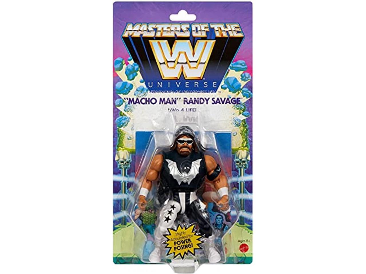 wwe masters of the wwe universe macho man randy savage action figure