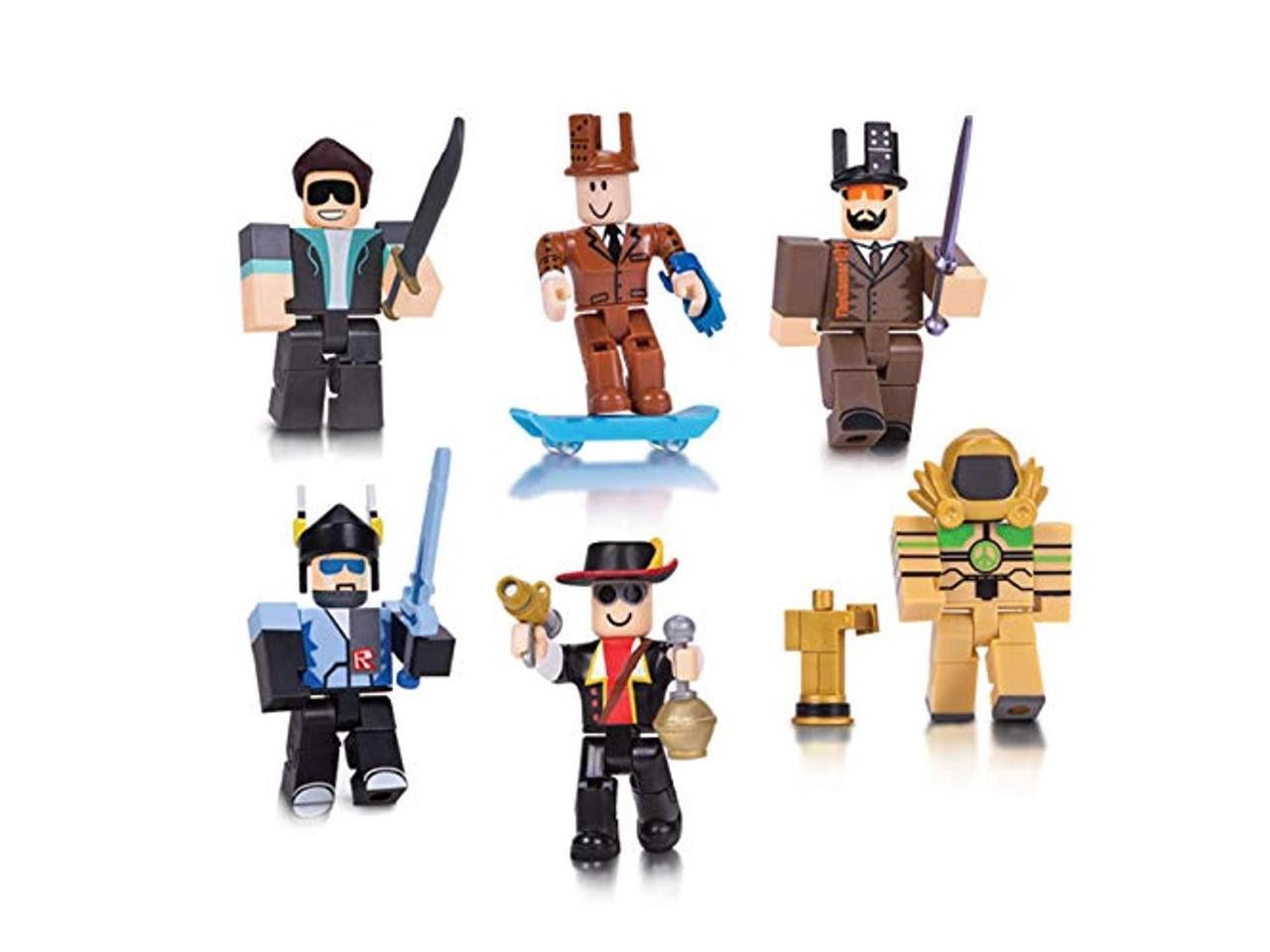 roblox action collection - legends of roblox six figure pack [includes  exclusive virtual item] - Newegg.com