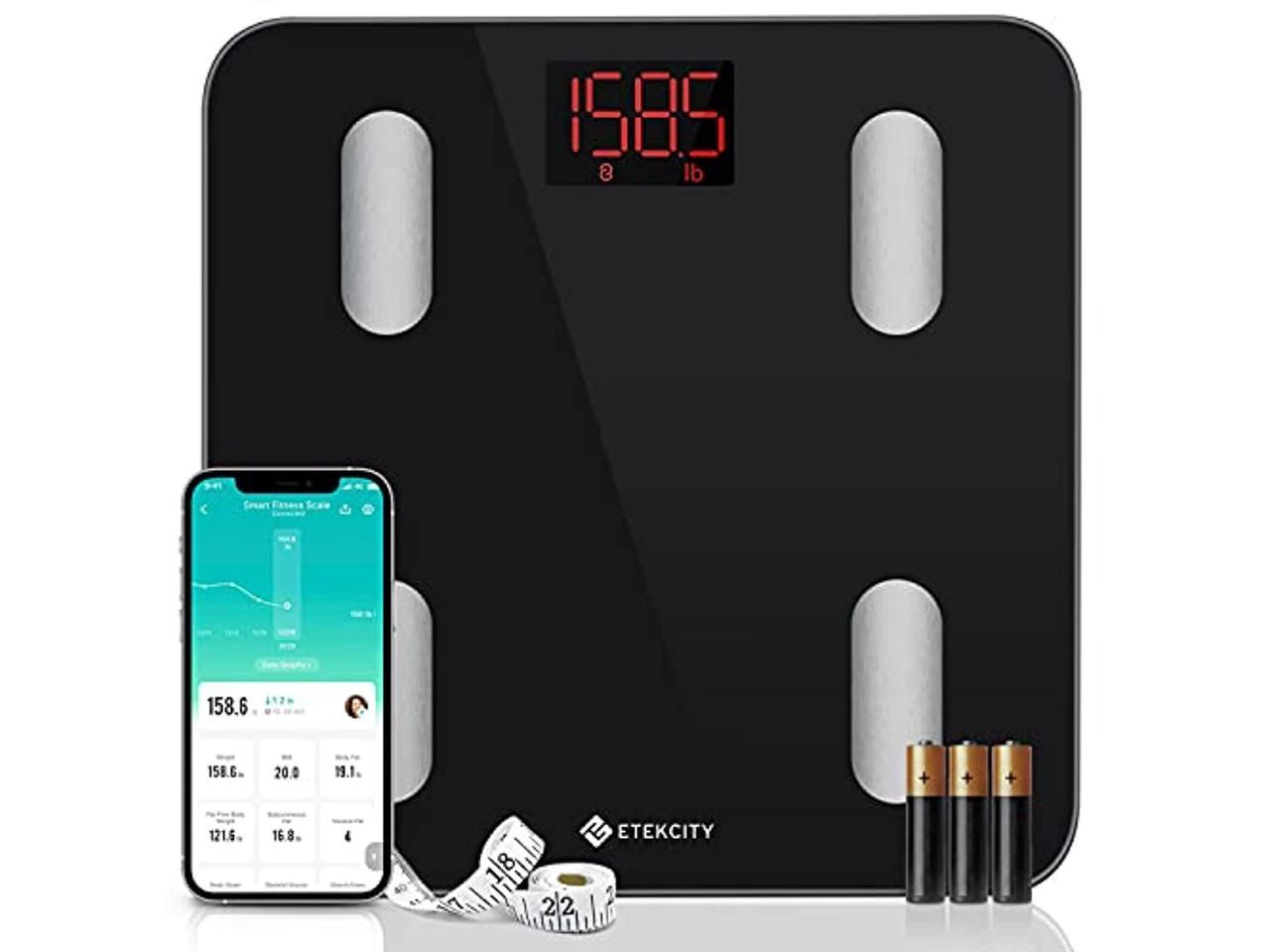 Digital Electronic BMI Body Fat Bathroom Scale 180KG LCD Scales Gym Weight Loss 