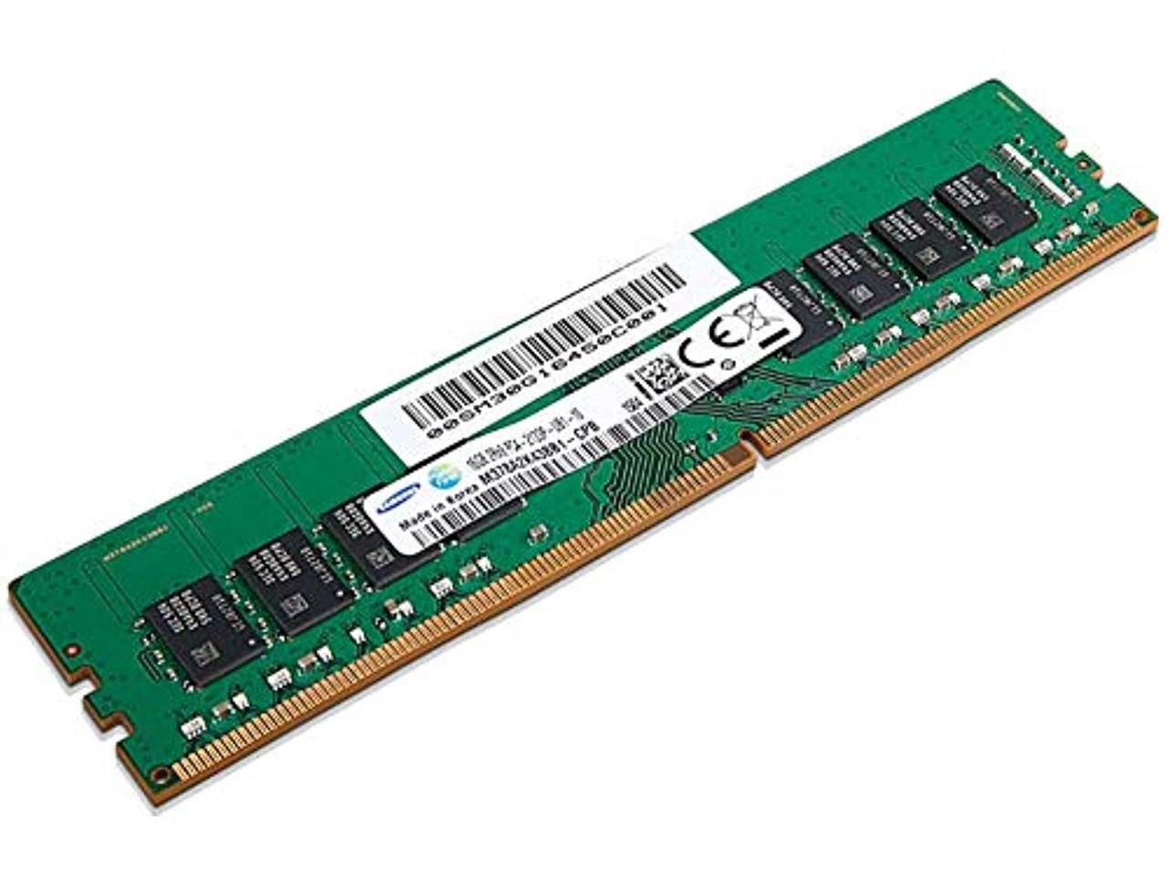 Lenovo 16GB TruDDR4 Memory Module - 16 GB - TruDDR4 - 2666 MHz  DDR4-2666/PC4-21333 - 1.20 V - ECC - Unbuffered - 288-pin - DIMM -  Newegg.com