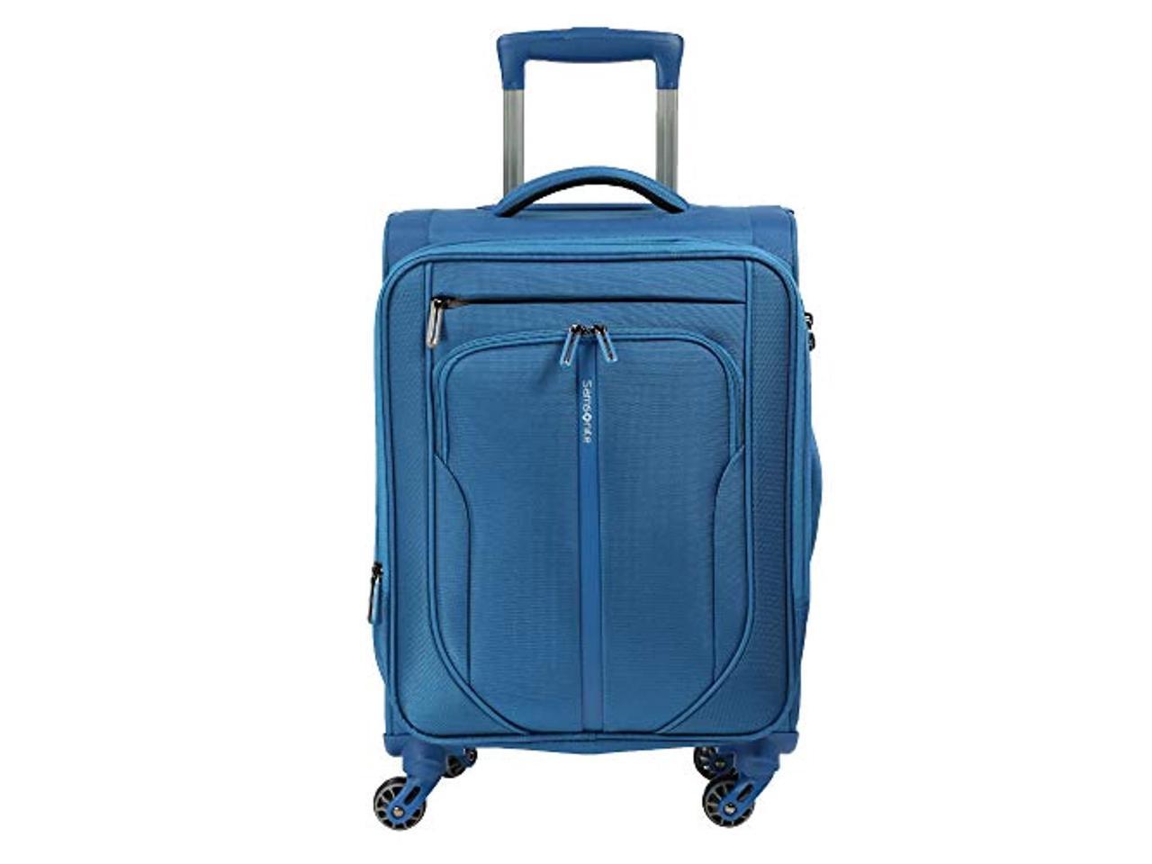 samsonite patrono spinner unisex small blue polyester luggage bag ...