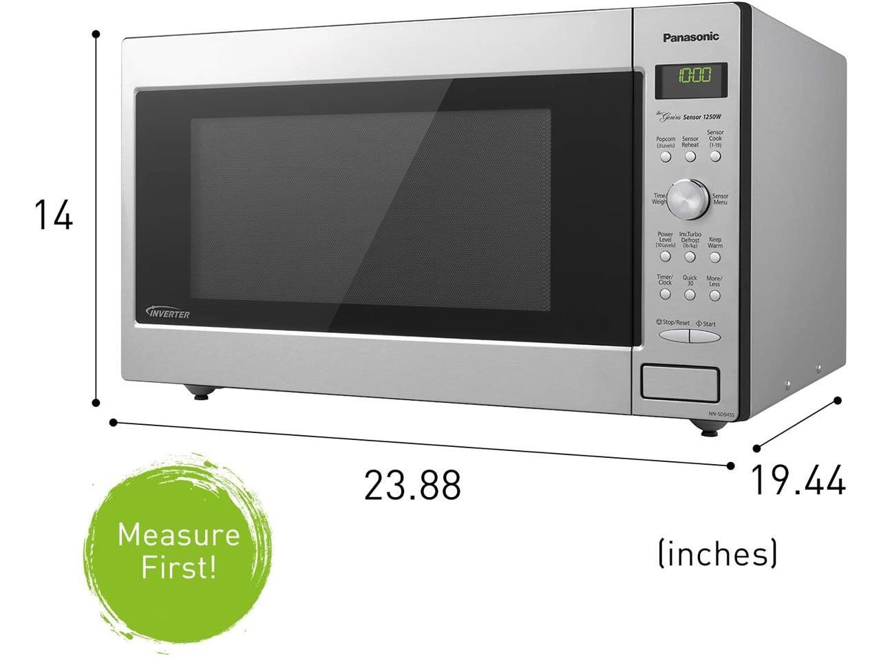 Panasonic NNSD945S Countertop/BuiltIn Microwave with Inverter