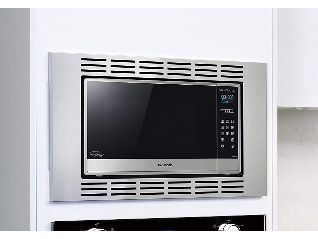 Panasonic 30" Trim Kit for Select Microwaves, Stainless Steel NN