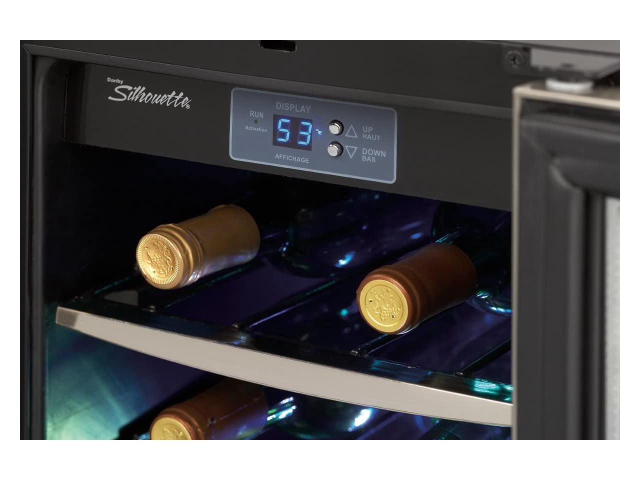 Danby Silhouette DBC2760BLS 5.0 Cu. Ft. Beverage Center, Black
