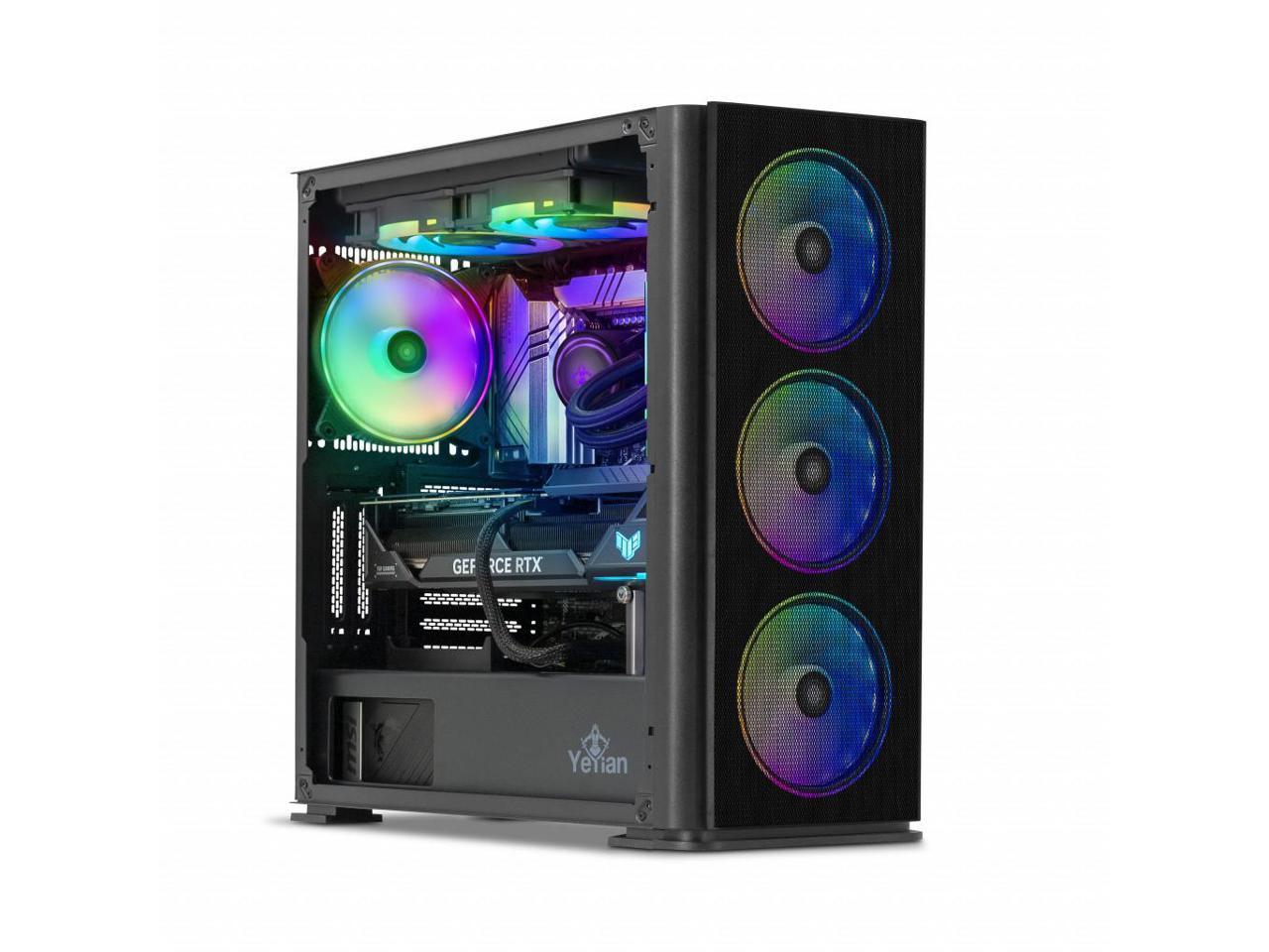 YEYIAN ODACHI Gaming PC Desktop INTEL Core i7 13700KF, RTX 4070, 1TB ...