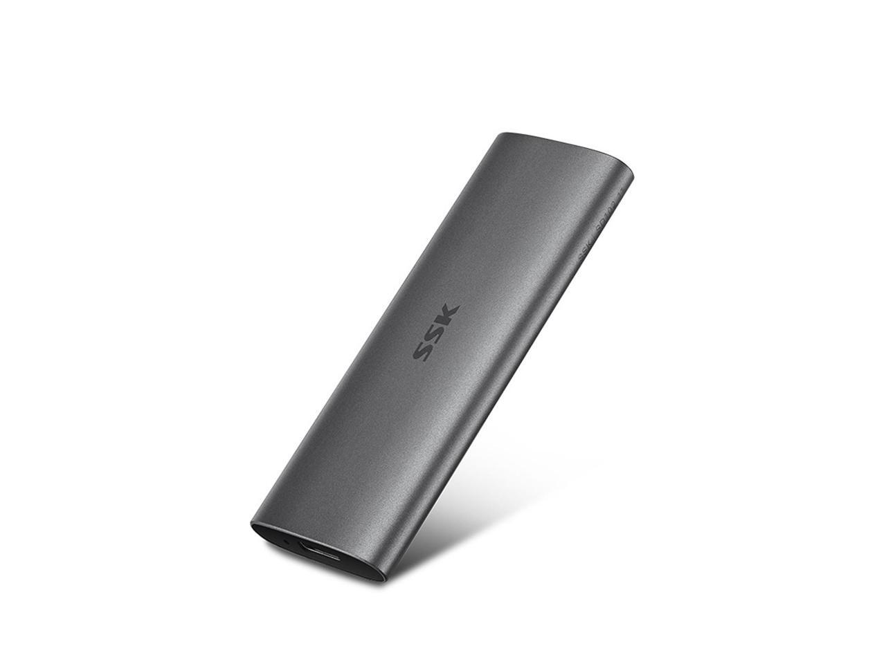 SSK 256G Portable External SSD,USB3.1 Gen2(6Gbps) Ultra Speed 