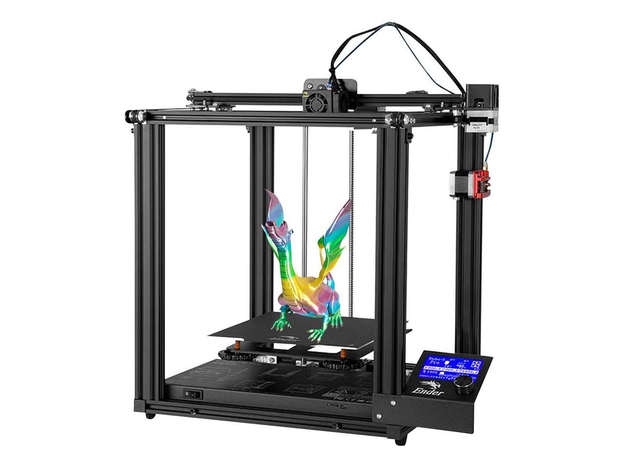 Creality Official Ender 5 Pro 3D Printer Upgrade Silent Mother Board Metal Feeder Extruder and Capricorn Bowden PTFE Tubing 220 x 220 x 300mm Build Volume
