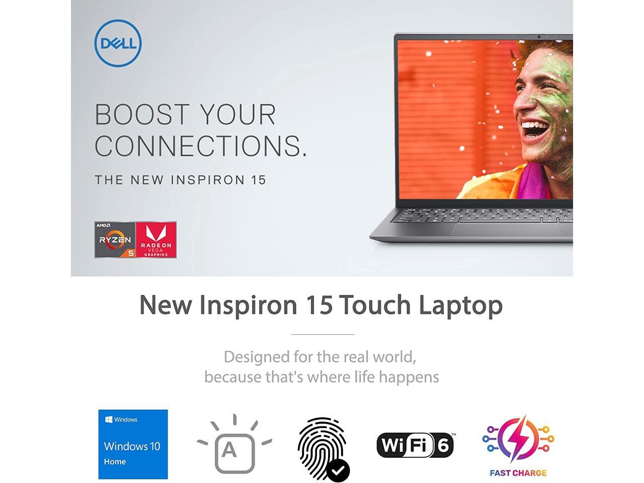 2021 Newest Dell Inspiron 5515 Touch Laptop, 15.6