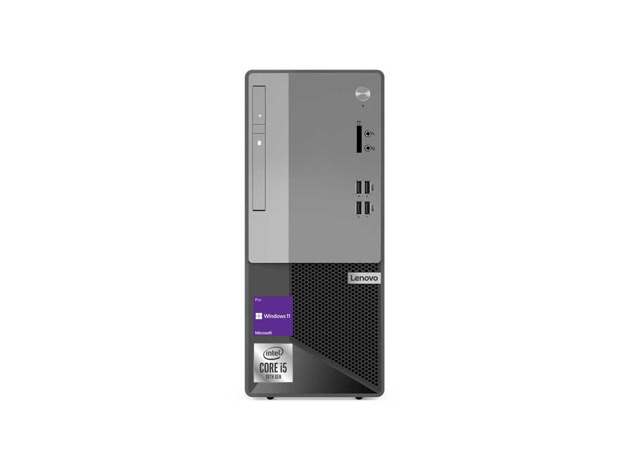 Lenovo V50t Gen 2 Business Tower Desktop, Intel Core i510400, 32GB RAM
