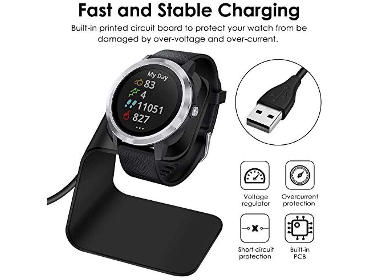 vivoactive 4s wireless charging