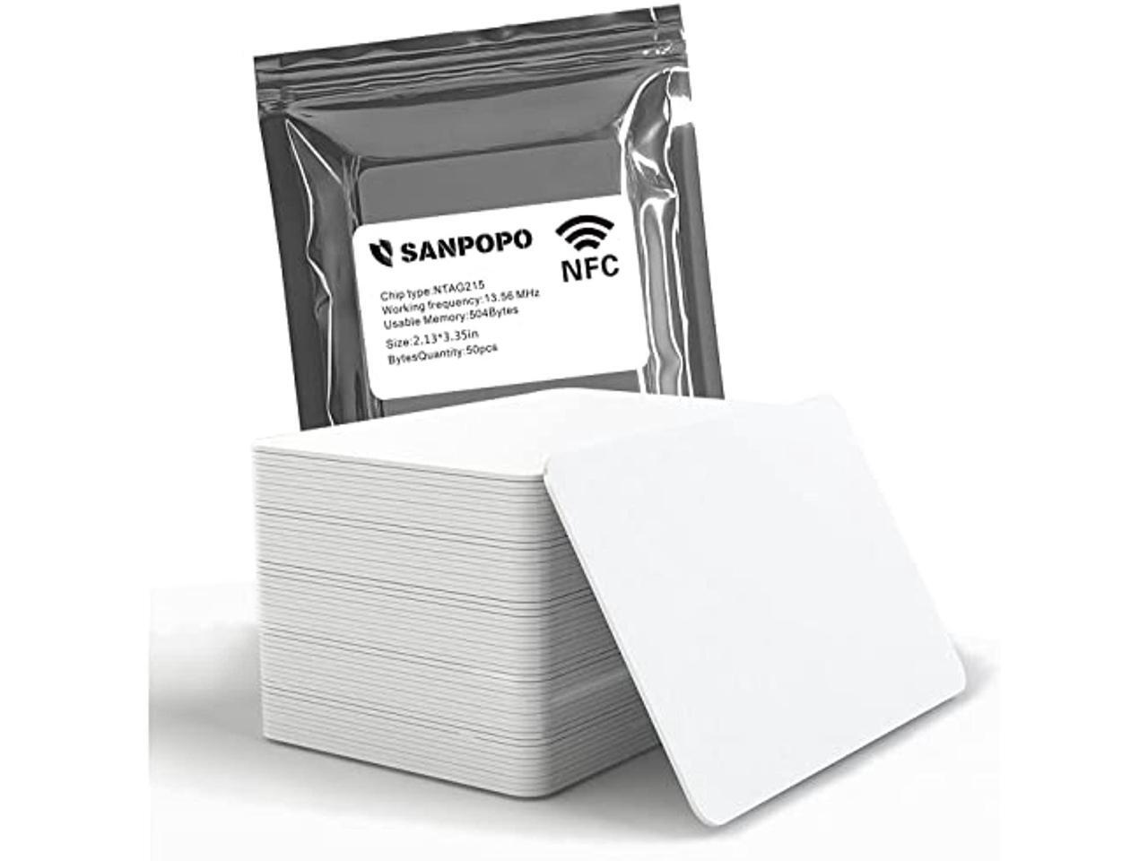 50Pcs Ntag215 Nfc Cards Rewritable Nfc Tags ,Work With Tagmo And Amiibo For  All Nfc-Enabled Smartphones And Devices - Newegg.com
