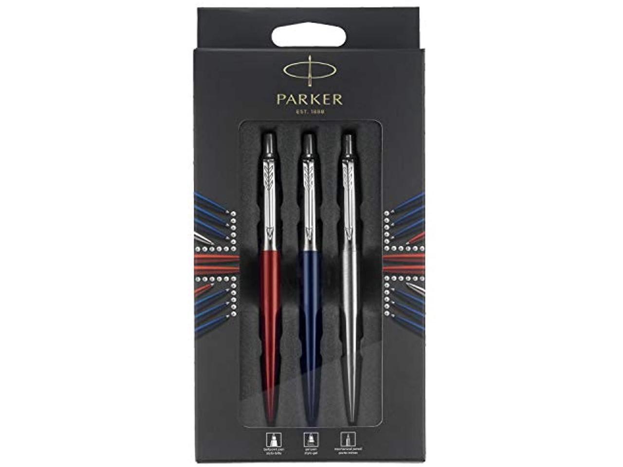 Royal Blue Chrome Trim 2016 Parker Jotter Ballpoint Pen 