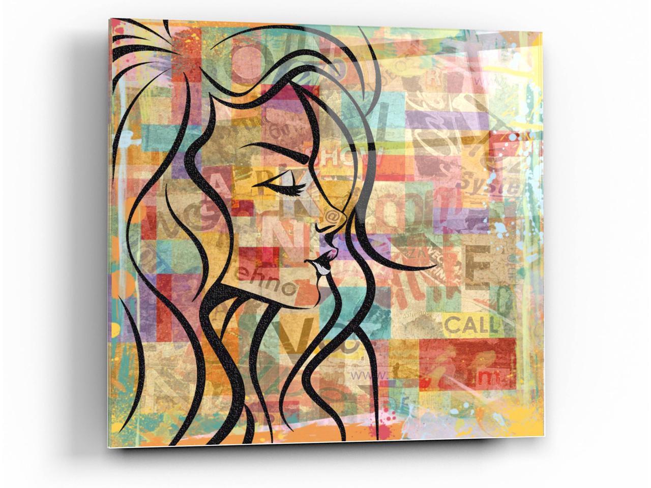 Epic Art 'Billboard 2' by Karen Smith, Acrylic Glass Wall Art, 24 