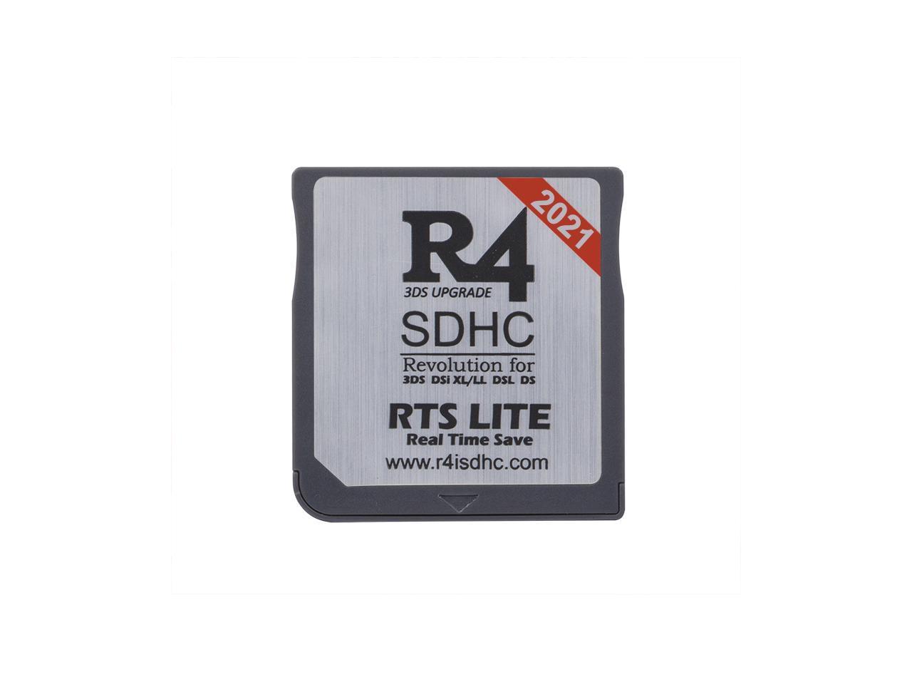 New R4 R4i SDHC Gold Pro Dual Core RTS Lite Flash Card Adapter Kit For ...