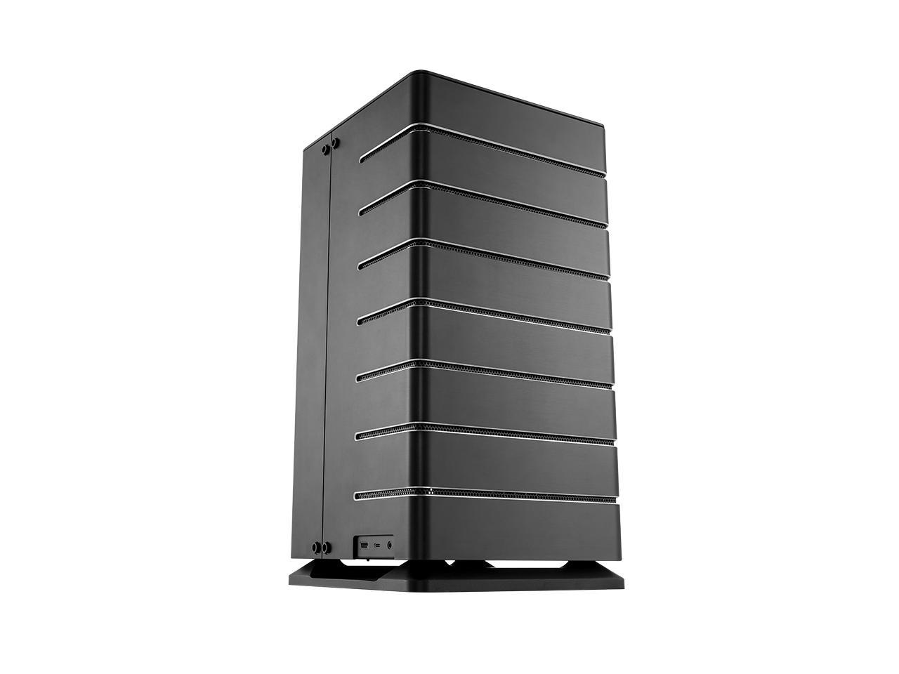 ABEE AS Enclosure RS07 BLACK Mini-ITX Aluminum Computer 