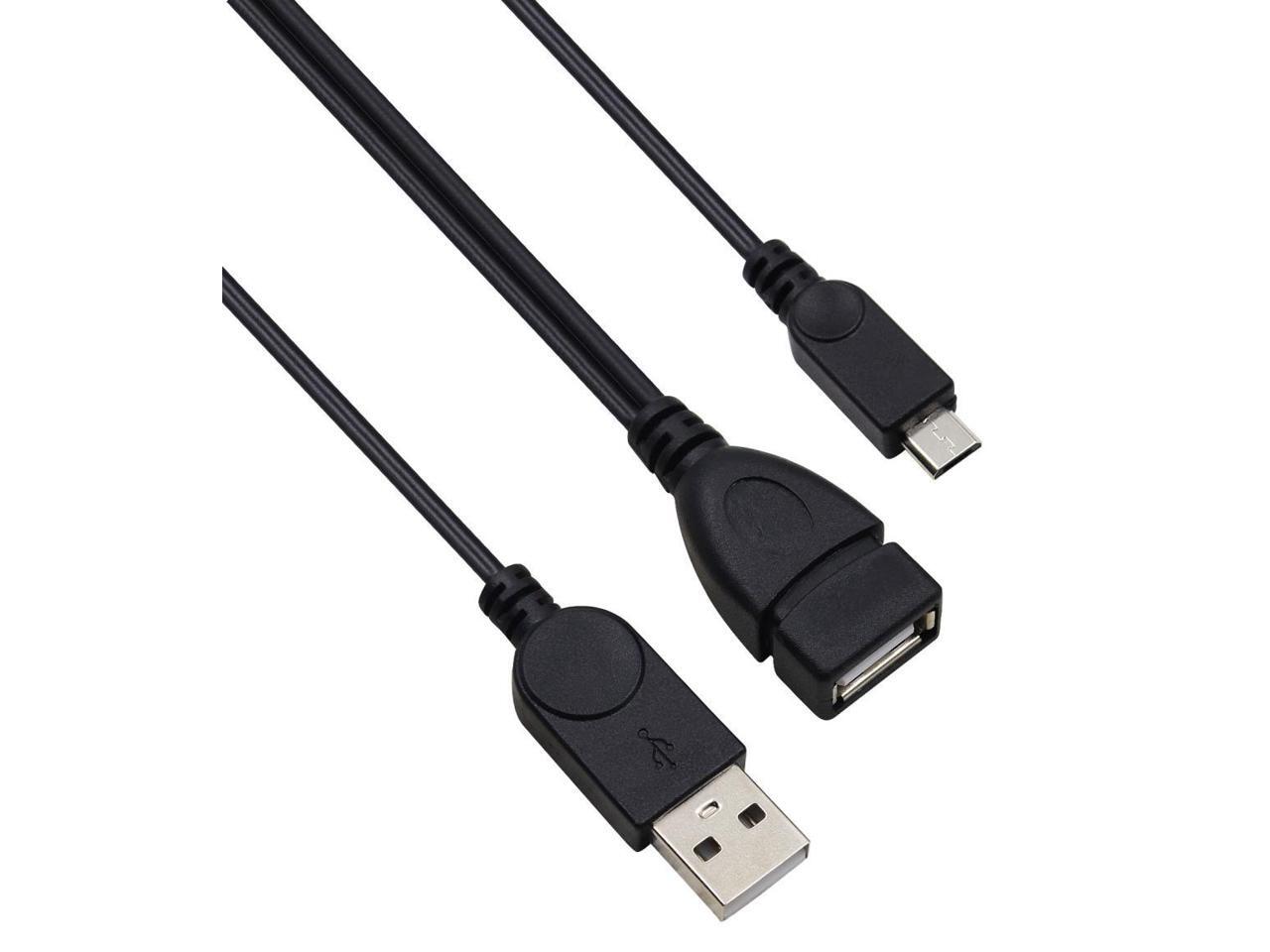 USB a Micro Puerto OTG Cable adaptador de corriente de Cable para SNES