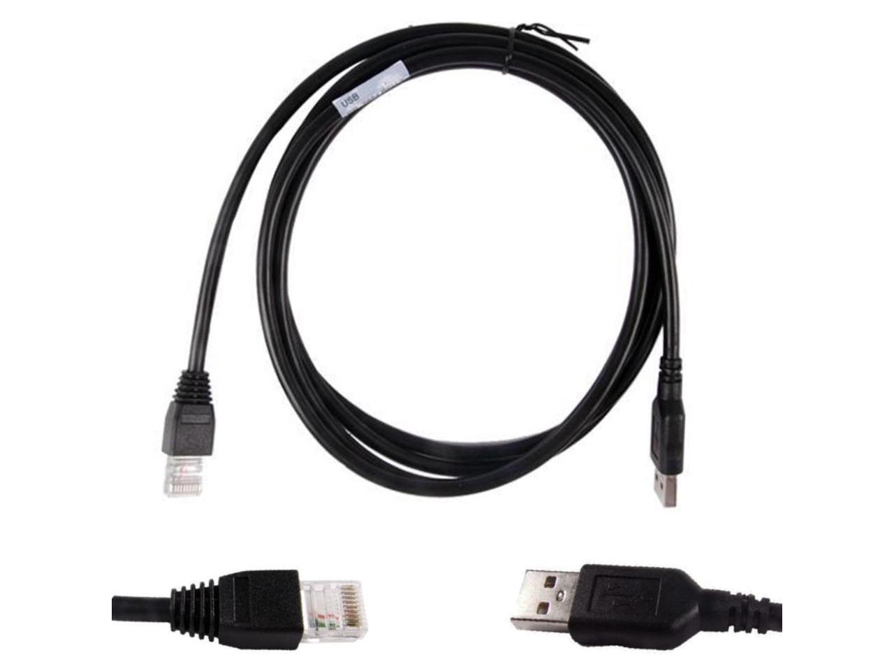 HON-MARK USB 2M de Cable recto para NCR 7884 Compatible con Cable para ...