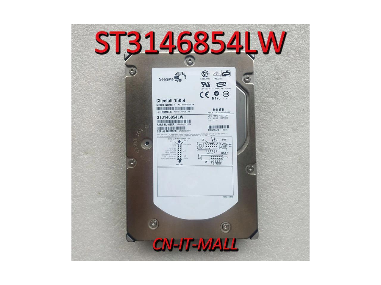 0TU963 Dell 146.8GB 3.5インチ Ultra 320 SCSI SCA 80-Pin 15000rpm Seagate Technology Cheetah 15K.5 ST3146855LC