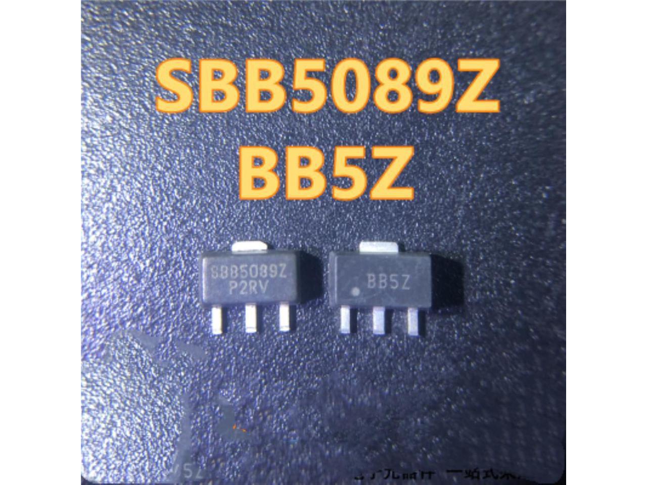 5piece~50piece/LOT SBB-5089Z SOT-89 5089Z SOT89 SBB5089Z RF microwave ...