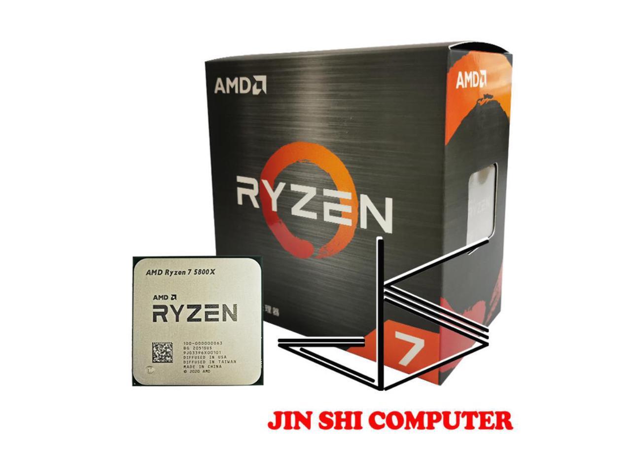 Amd Ryzen 7 5800x R7 5800x 38 Ghz Eight Core Sixteen Thread 105w Cpu Processor L332m 100 6676