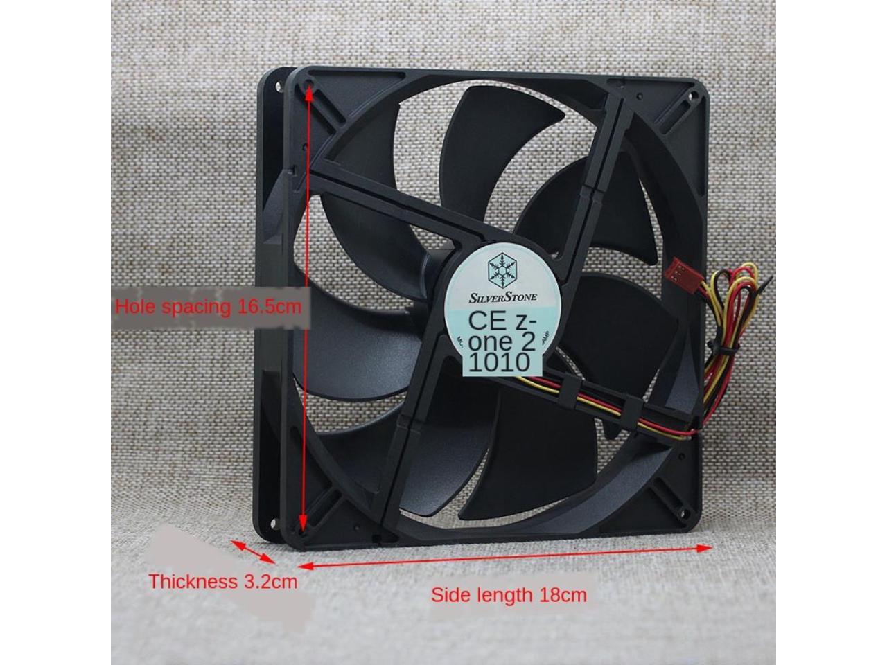 180mm Pc Case Cooling Fan 18cm RL4Z S1803212L3M 12V 0.15A 18CM Wire